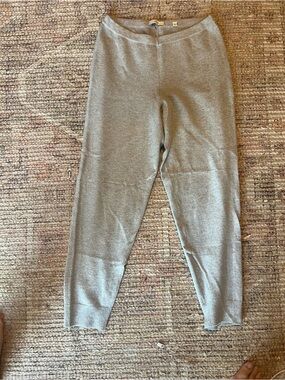 Vince Gray Knit Lounge Jogger Pants - Size Small